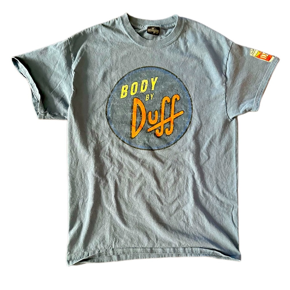 Simpsons ‘body by duff’ 🍻 tee • men’s medium, from universal studios